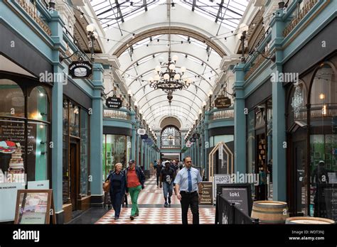 Shoppers In The Great Western Arcade A Covered Grade Ii Listed