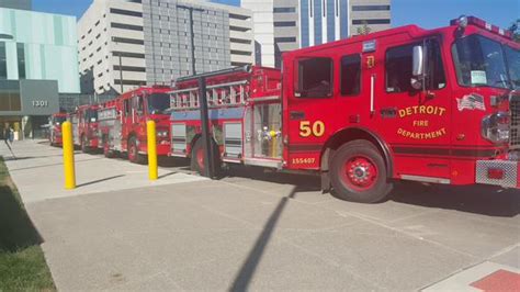 New Firetrucks For The Detroit Fire Department Wjr Am