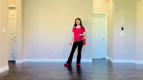 uptown funky line dance by jill weiss tutorial youtube