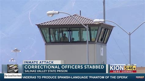 Two Salinas Valley State Prison Guards Stabbed By Inmate Youtube
