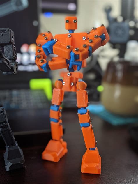 3d Printed Action Figure
