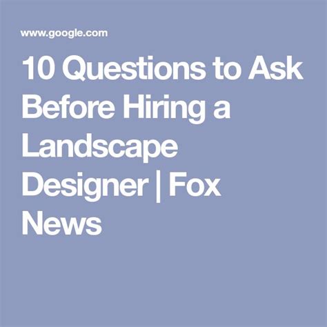 10 Questions To Ask Before Hiring A Landscape Designer Landscape