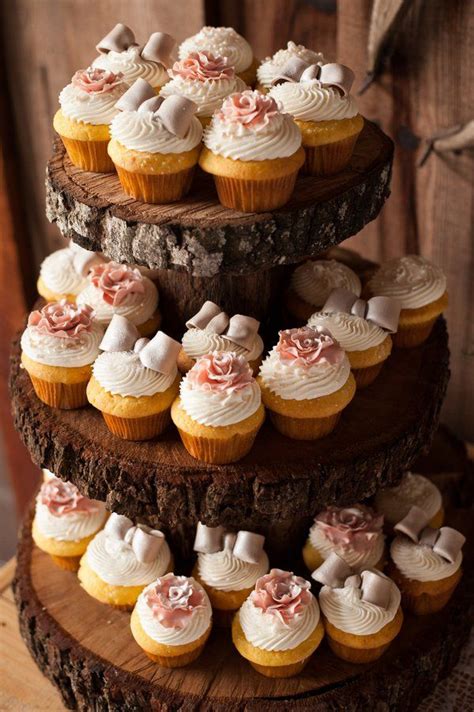 rustic wedding cupcakes engagement party desserts engagement party decorations wedding