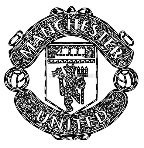 Manchester United Logo Coloring Pictures To Pin On Lo