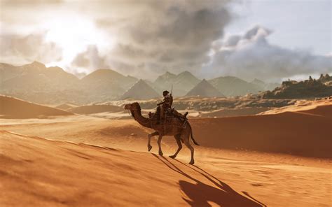 2880x1800 Camel Assassins Creed Origins 8k Macbook Pro Retina Hd 4k