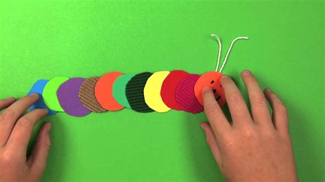 How To Make A Paper Caterpillar Fun And Easy Paper Craft