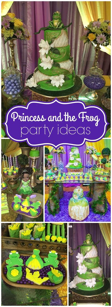 So Many Stunning Details At This Princess And The Frog Party See More