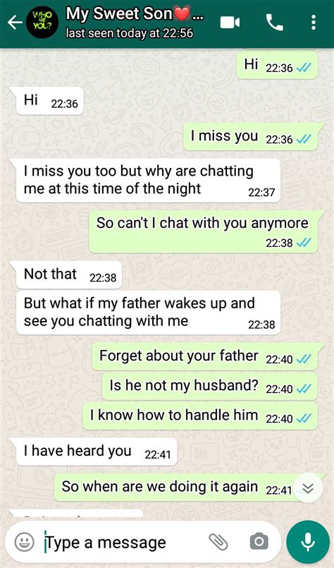 man nearly died after reading a whatsapp conversation between his son and his wife