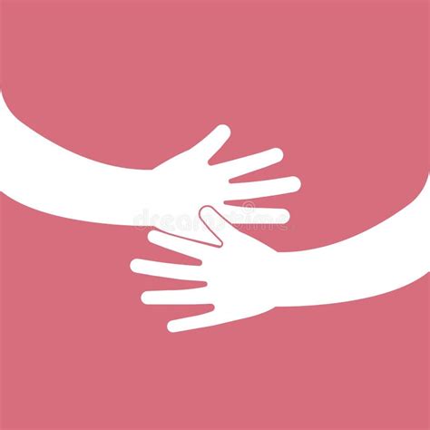 Hand Embracing Logo Stock Vector Illustration Of Support 248638011