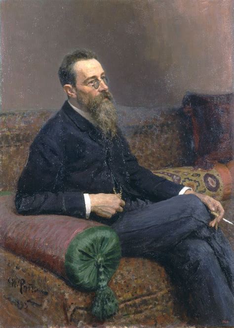 Rimsky Korsakov By Repin Илья Ефимович Репин Wikimedia Commons