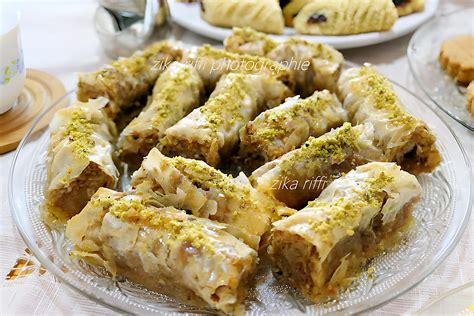 Recette De Baklawa Rolls Baklawa Roulee Aux Noix Et Pistaches