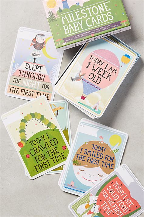 Maybe you would like to learn more about one of these? Milestone Baby Cards | Anthropologie