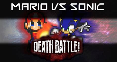 Death Battle Mario Vs Sonic 100th Special By Mugen Senseistudios