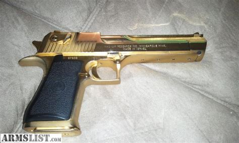 Free ship to store on all orders. ARMSLIST - For Sale: Desert Eagle 44 Mag. 24k Gold Finish