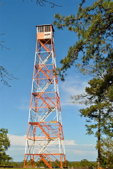 Fire Lookout Tower Stock Image Image Of Fire Safety 30950933