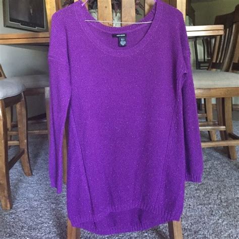 Dkny Purple Sparkly Sweater Sparkly Sweater Sweaters Dkny Sweaters