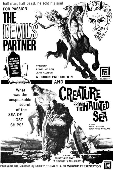 Blu Ray News The Devils Partner Creature From The Haunted Sea