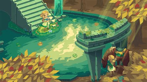 Link And Zelda Tears Of The Kingdom Pixel Live Wallpaper Moewalls