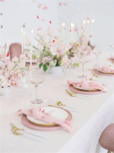 Want To Embrace Pink For Your Wedding Style This Editorial Is For You