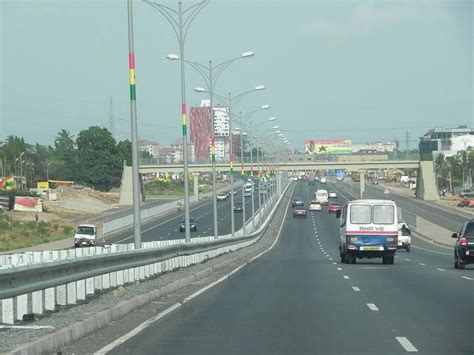 Highway In Accra Ghana Ive Travelled On This Road Gambian