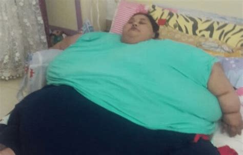 Plus grosse femme du monde elle pèse 500 kilos et souffre d obésité