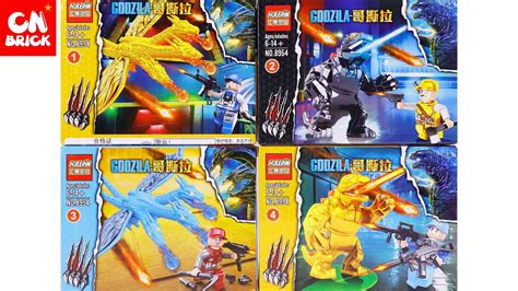 Lego Godzilla Vs Ghidorah Hjlepin 8954 Unoffical Lego Youtube
