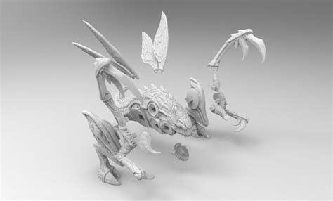 Starcraft2 Zergling 3d Model 3d Printable Cgtrader