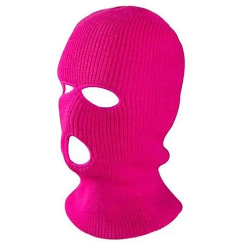 Hot Pink Ski Mask Etsy