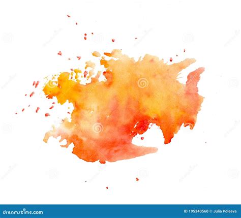 18050 Orange Watercolor Splash Stock Photos Free And Royalty Free