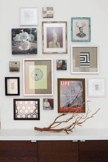 Mixed Frames Gallery Wall Gallery Wall Gallery Wall Inspiration
