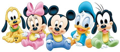 Disneybabies2png 743×327 Pixels Personagens Da Disney Bebês Arte