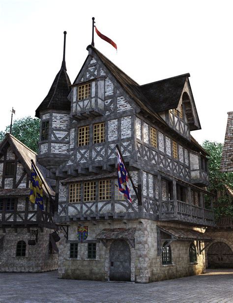 Modular Medieval Village Medieval Houses Architecture European
