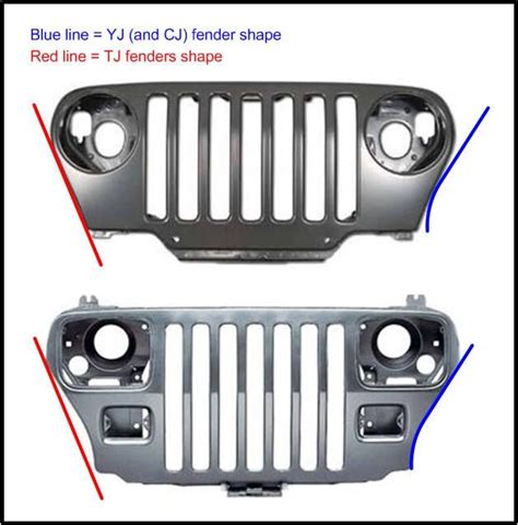 Jeep Tj Grille On Jeep Yj Pirate4x4com 4x4 And Off Road Forum