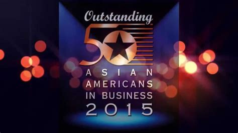 2015 Outstanding 50 Asian Americans In Business Award Highlight 3 Min