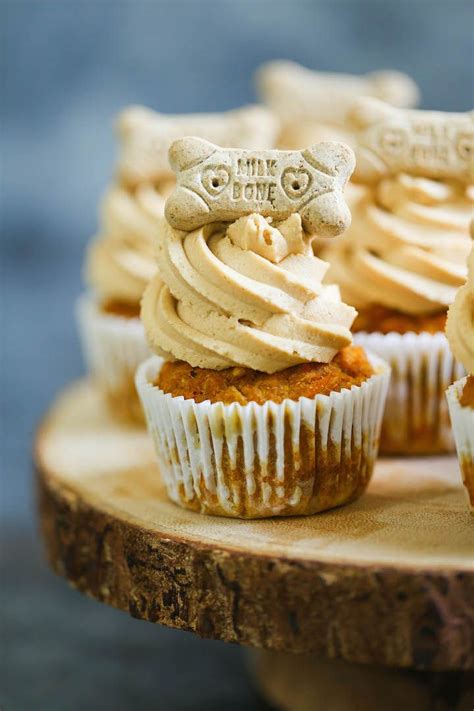 Enjoy this delicious recipe that any dog will gobble down! Peanut Butter Pupcakes | Recipe | Dog cake recipes ...