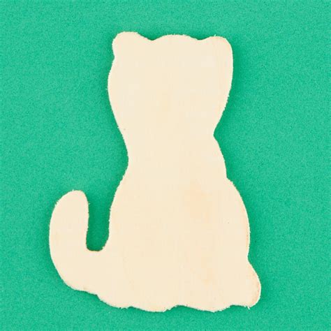 Unfinished Wood Cat Cutout All Wood Cutouts Wood Crafts Hobby