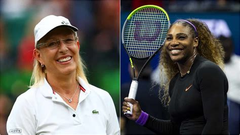 It Gets Harder As You Grow Older Martina Navratilova Praises Serena Williams For Winning