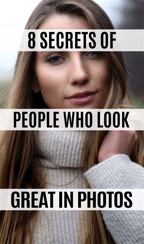 Habits Of People Who Look Great In Photos Best Poses For Pictures