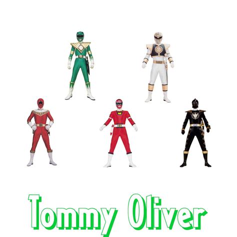 Tommy Olivers Ranger Forms By Missladyqueenranger On Deviantart