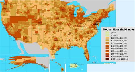 Map Of Us With Population Density Sociology Photos