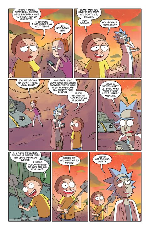 Read Online Rick And Morty Comic Issue 16