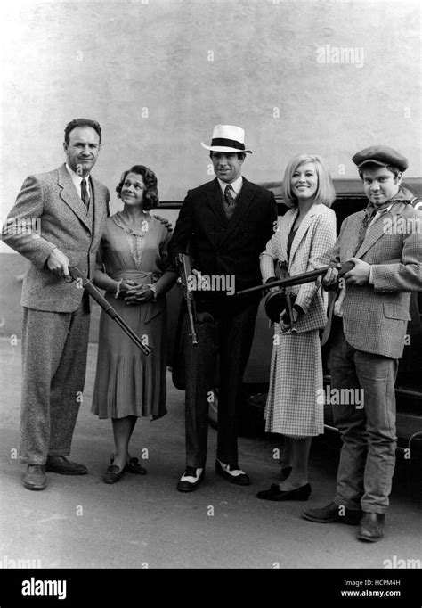 Bonnie And Clyde Gene Hackman Estelle Parsons Warren Beatty Faye