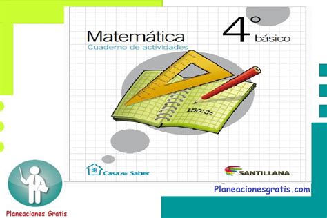 Cuaderno De Actividades Matemáticas 4 Nivel Básico Zona Educacion