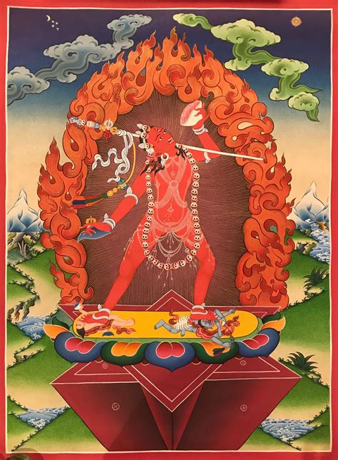 Vajra Yogini Vajravarahi Buddhism The Powerful Divine Red Lady
