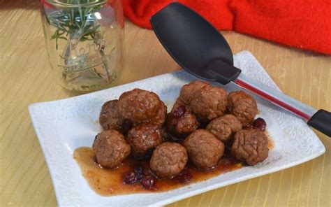 Turkey Cranberry Meatballs Recipe With Images Turkey Cranberry