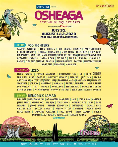 Evenko, which runs osheaga, waited to make its announcement because it was looking at all options. Osheaga 2021 7/30-8/1 - Another One Bites The Dust ...