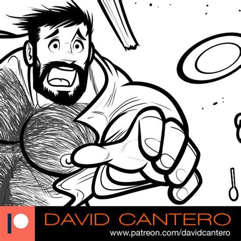 David Cantero Creating Comic Books For Adults With A Big Imagination Patreon Sketches