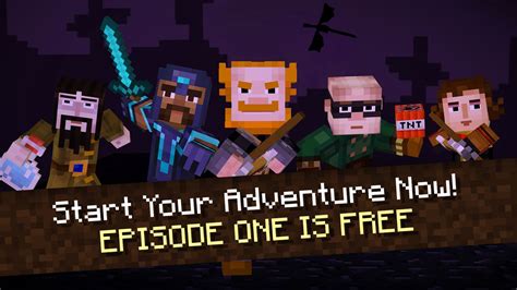 Minecraft Story Mode Episode 1 The Order Of The Stone 2015 Promotional Art Mobygames
