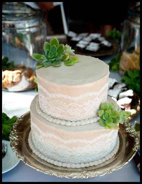 Succulent Wedding Cake Succulent Cake Succulent Wedding Cakes Lace