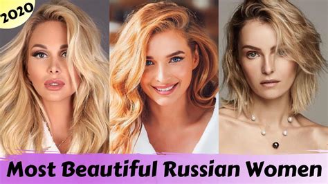 Top 10 Most Beautiful Russian Women 2020 Explorers Youtube